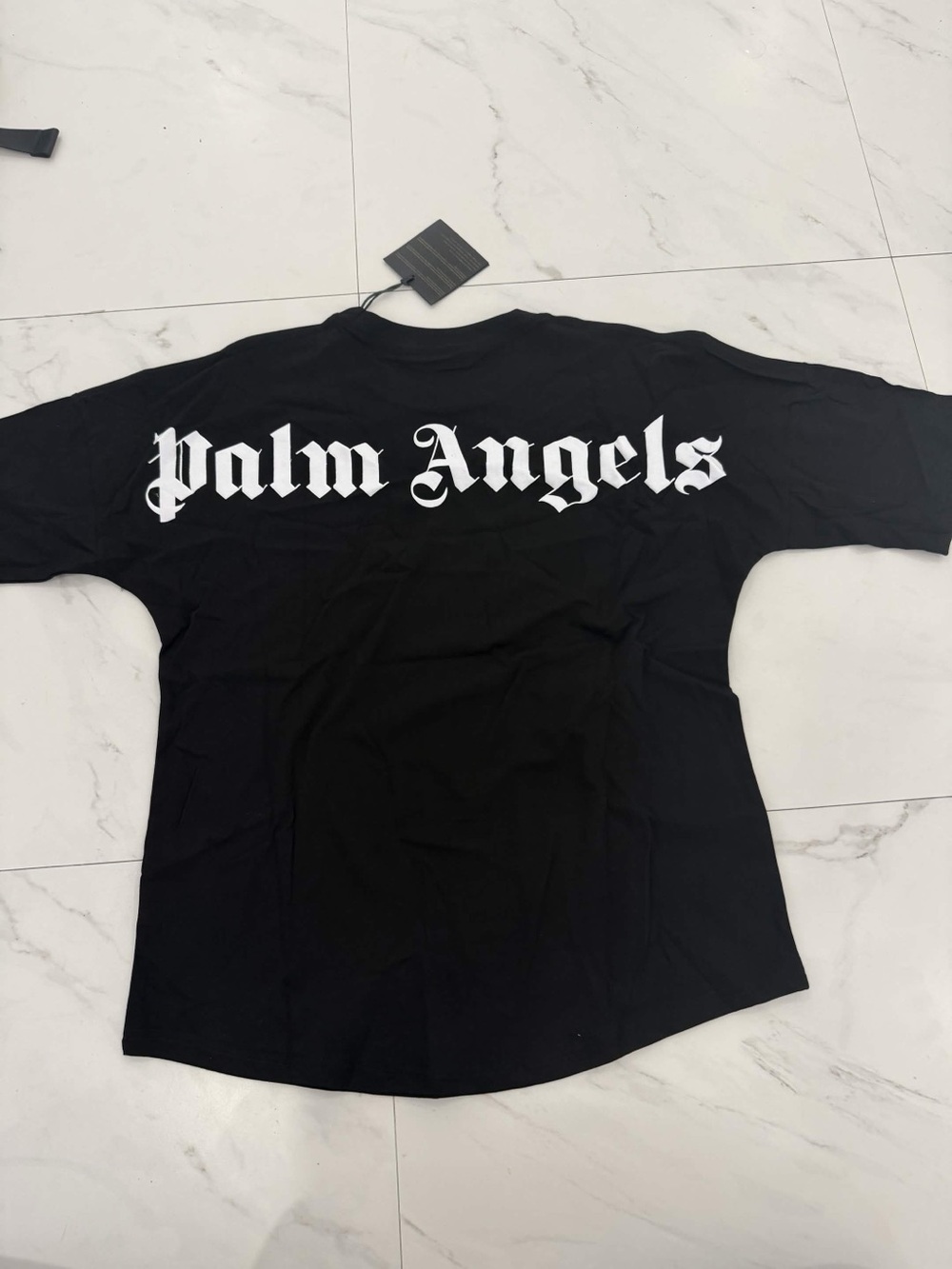 Palm Angels Neck and Back Logo T-Shirt Men’s Large